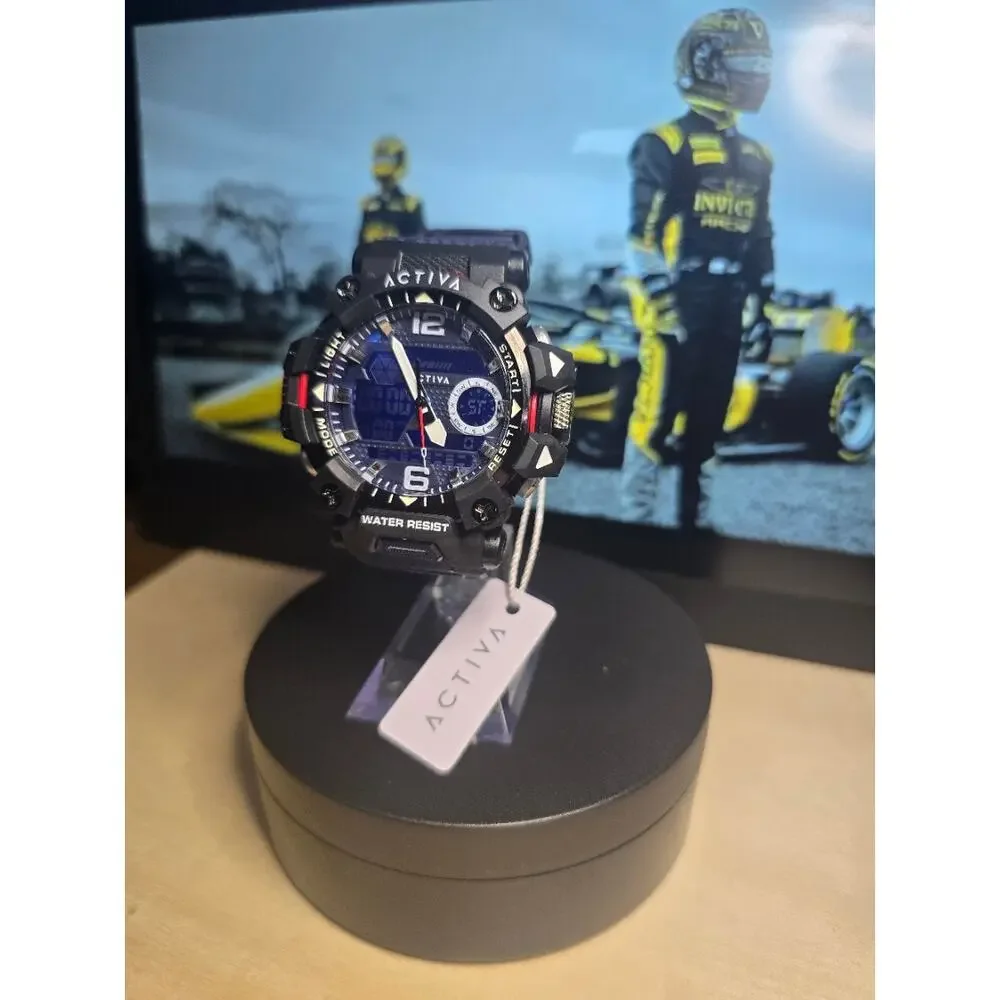 Activa X Invicta Digital Men's Watch